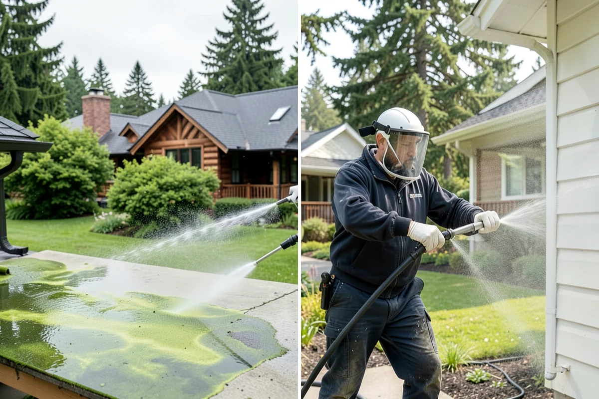 Concrete Sealing in DuPont, Pierce County, WA - Deep clean the concrete and remove any existing failing sealer or contaminants