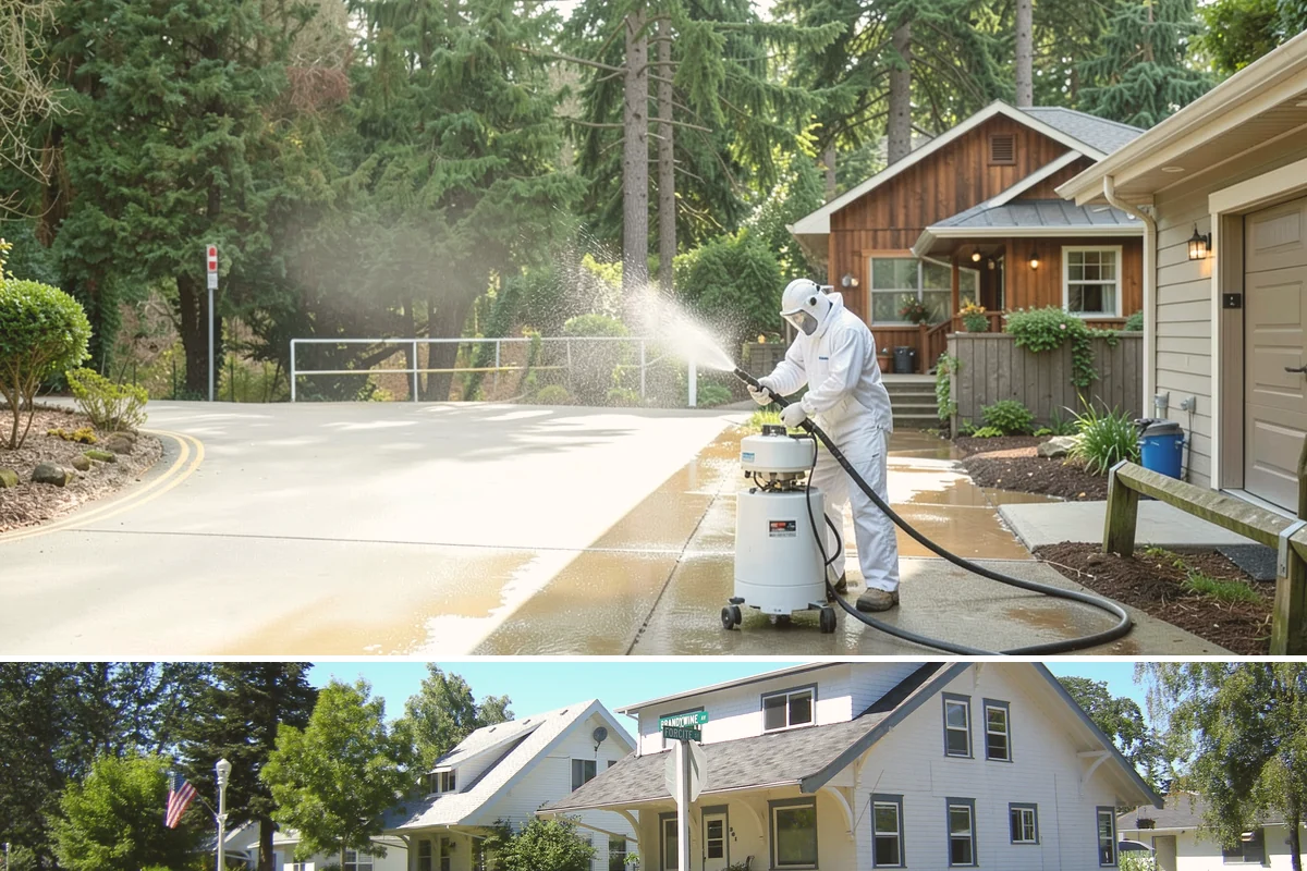 Concrete Sealing in DuPont, Pierce County, WA - Plan concrete sealing for a warm, rain-free window from late June through September when the slab can fully dry and cure.