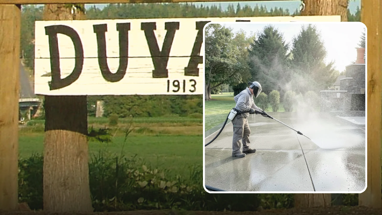Concrete Sealing in Duvall, King County, WA - Penetrating and topical sealers applied to clean concrete flatwork to shield Washington driveways and patios from persistent...