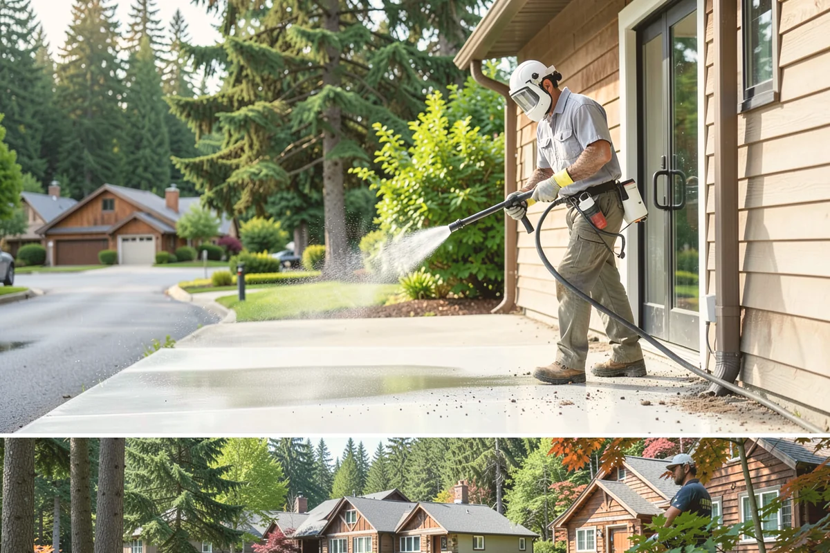 Concrete Sealing in Edgewood, Pierce County, WA - Plan concrete sealing for a warm, rain-free window from late June through September when the slab can fully dry and cure.