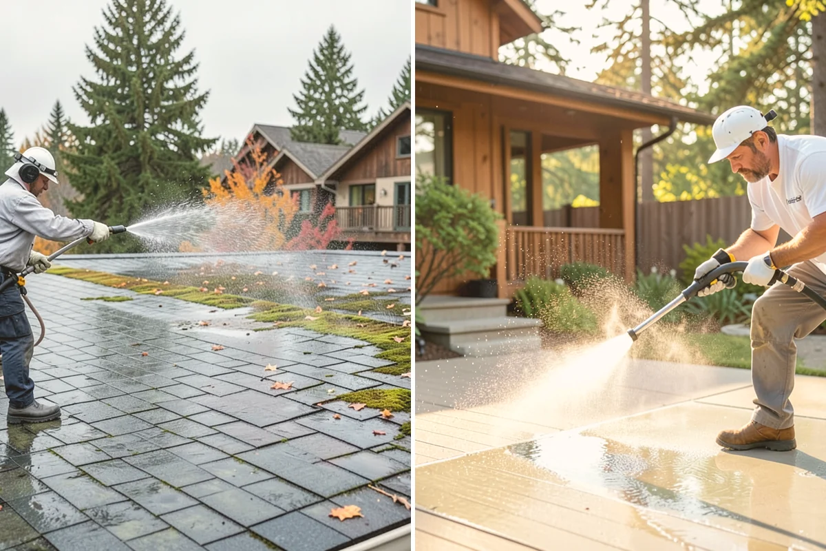 Concrete Sealing in Edmonds, Snohomish County, WA - Deep clean the concrete and remove any existing failing sealer or contaminants