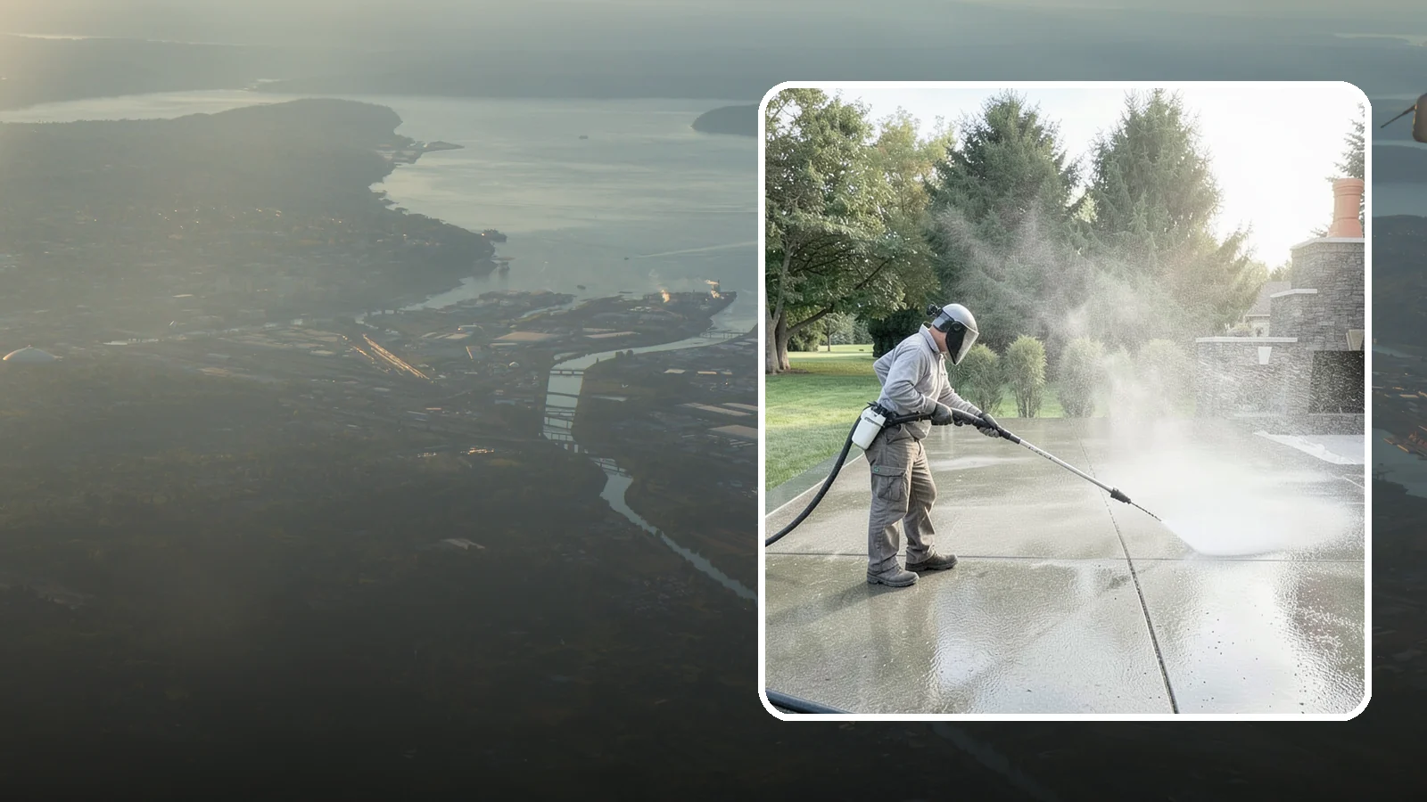 Concrete Sealing in Fife, Pierce County, WA - Penetrating and topical sealers applied to clean concrete flatwork to shield Washington driveways and patios from persistent...