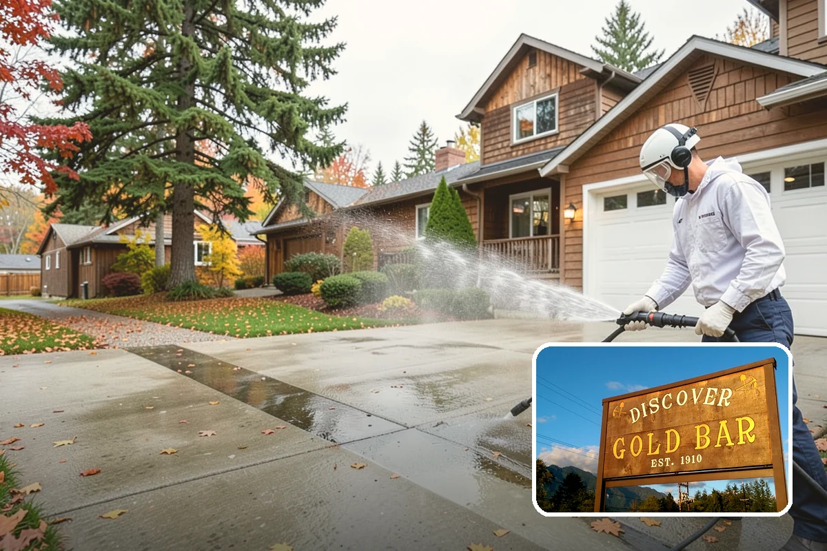 Concrete Sealing in Gold Bar, Snohomish County, WA - Blocks rain and groundwater from wicking into porous concrete