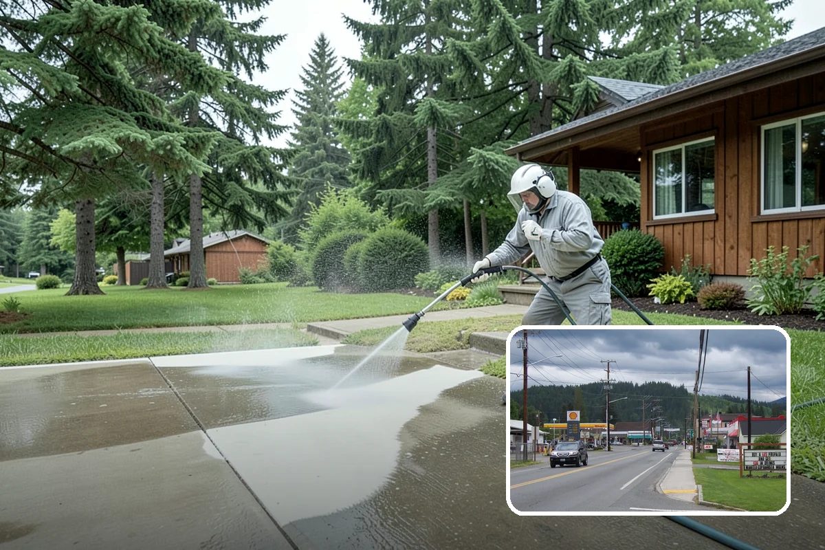Concrete Sealing in Granite Falls, Snohomish County, WA - Blocks rain and groundwater from wicking into porous concrete