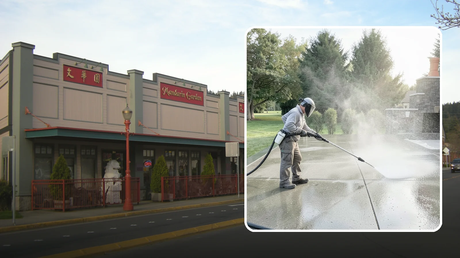 Concrete Sealing in Issaquah, King County, WA - Penetrating and topical sealers applied to clean concrete flatwork to shield Washington driveways and patios from persistent...