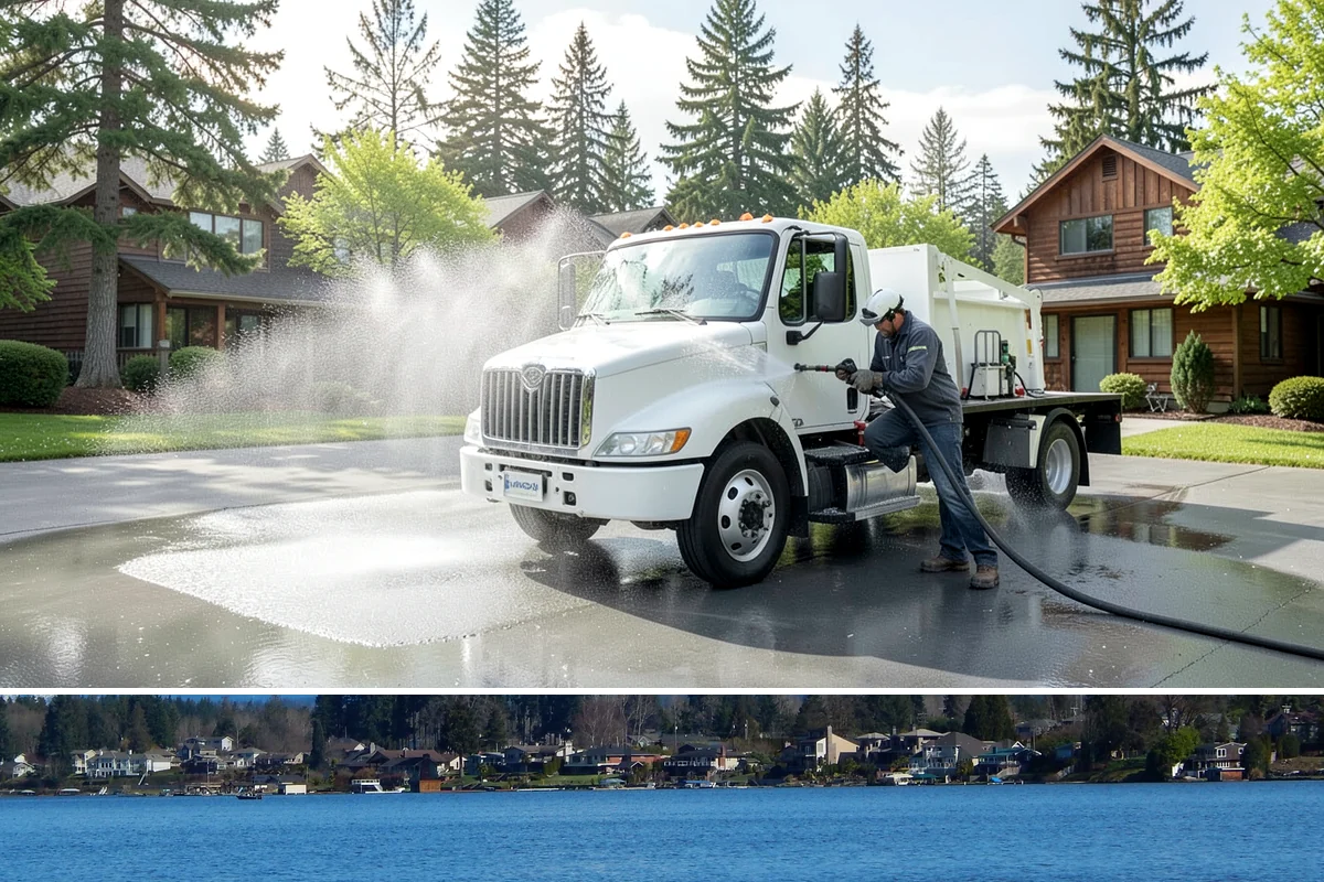 Concrete Sealing in Lake Stevens, Snohomish County, WA - Plan concrete sealing for a warm, rain-free window from late June through September when the slab can fully dry and cure.