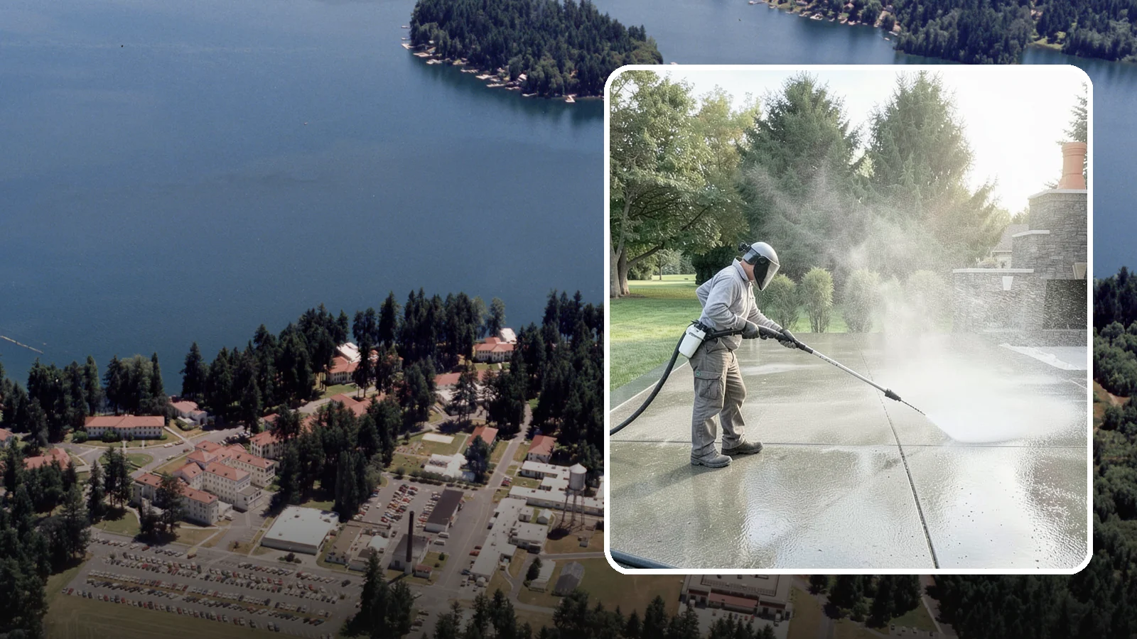 Concrete Sealing in Lakewood, Pierce County, WA - Penetrating and topical sealers applied to clean concrete flatwork to shield Washington driveways and patios from persistent...