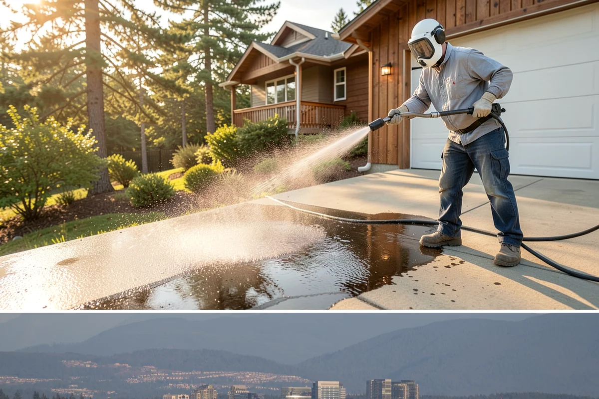 Concrete Sealing in Medina, King County, WA - Plan concrete sealing for a warm, rain-free window from late June through September when the slab can fully dry and cure.