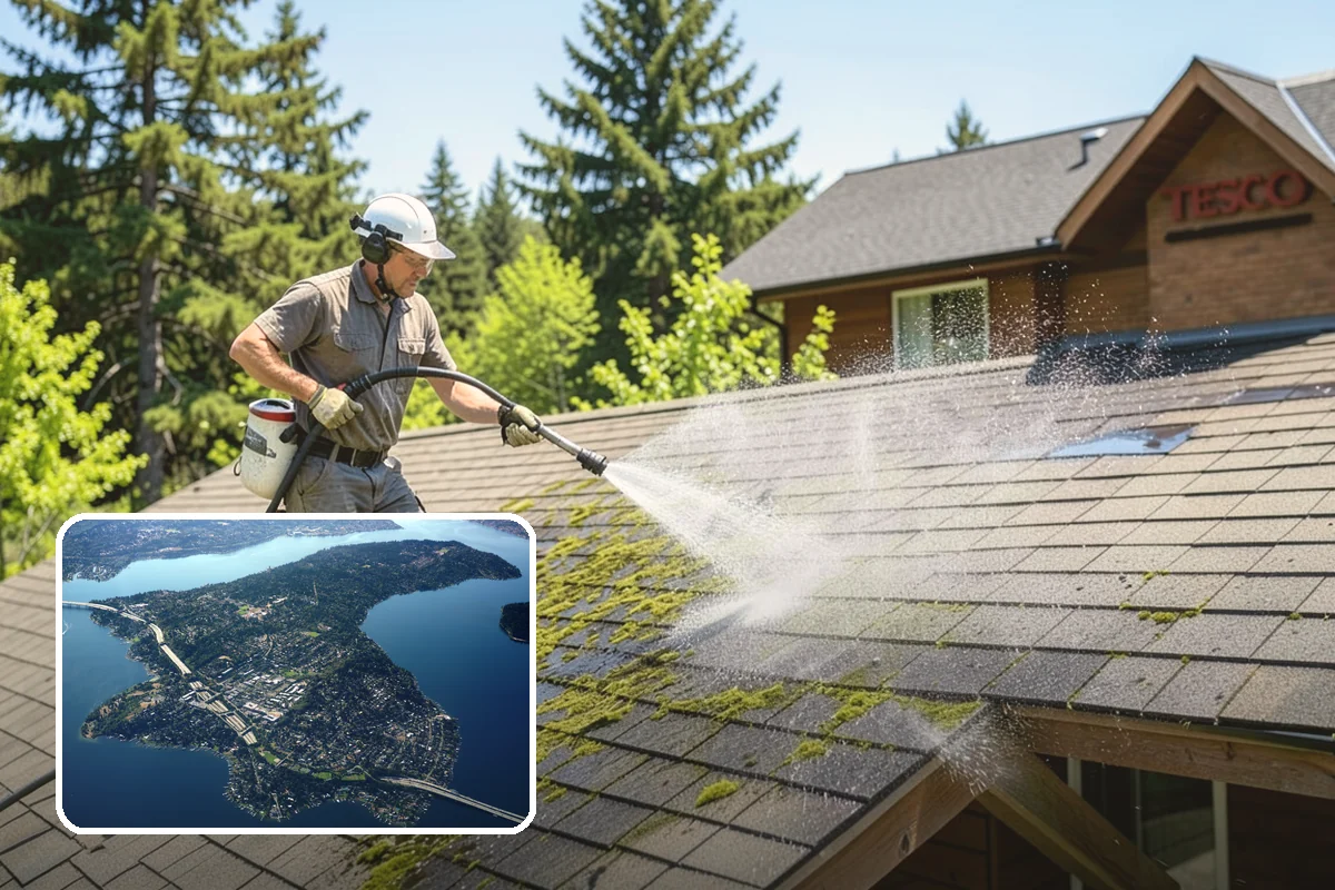 Concrete Sealing in Mercer Island, King County, WA - Blocks rain and groundwater from wicking into porous concrete
