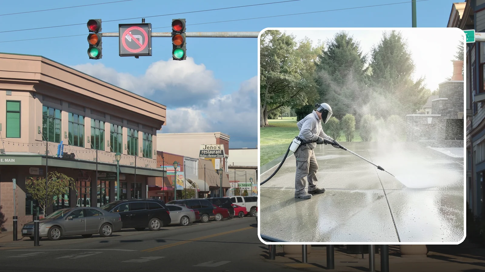 Concrete Sealing in Monroe, Snohomish County, WA - Penetrating and topical sealers applied to clean concrete flatwork to shield Washington driveways and patios from persistent...