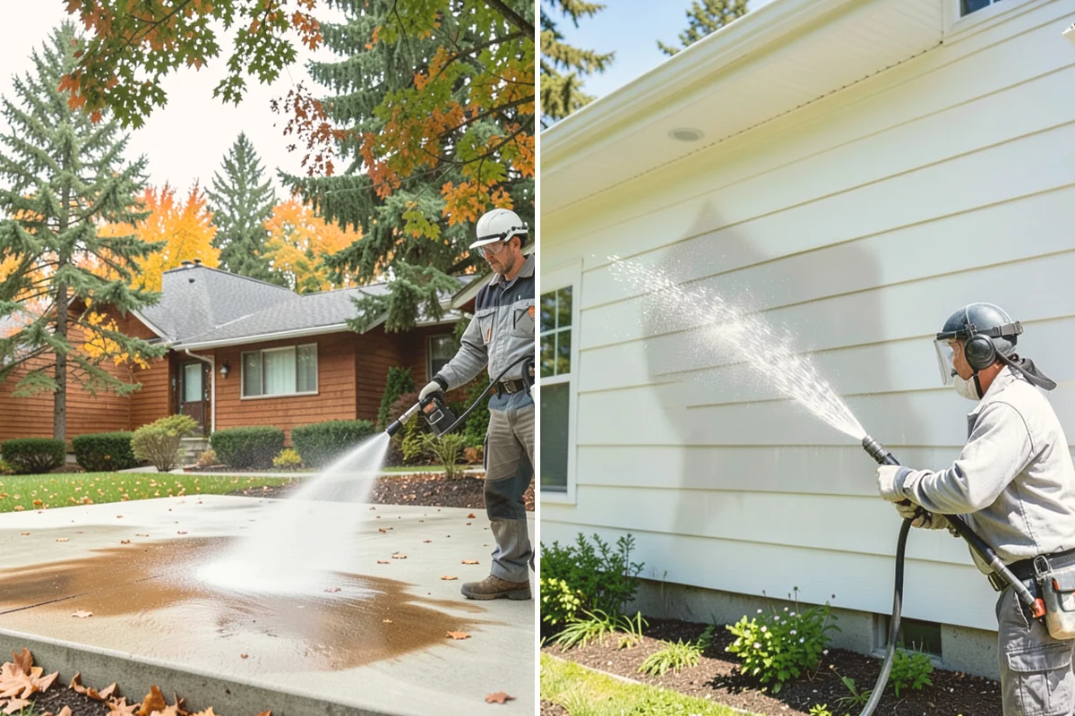Concrete Sealing in Mount Vernon, Skagit County, WA - Deep clean the concrete and remove any existing failing sealer or contaminants