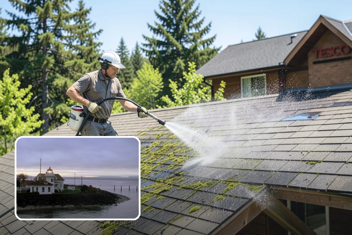 Concrete Sealing in Mukilteo, Snohomish County, WA - Blocks rain and groundwater from wicking into porous concrete