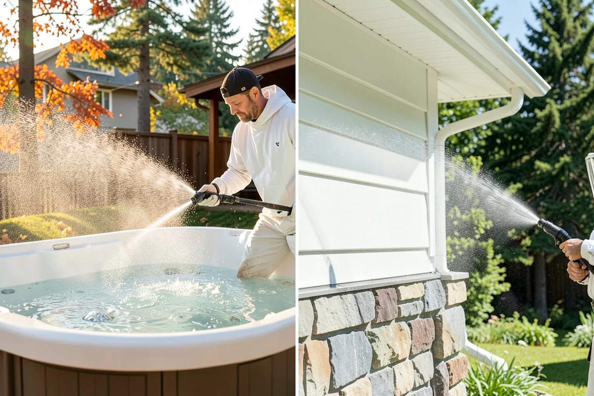 Concrete Sealing in Normandy Park, King County, WA - Deep clean the concrete and remove any existing failing sealer or contaminants