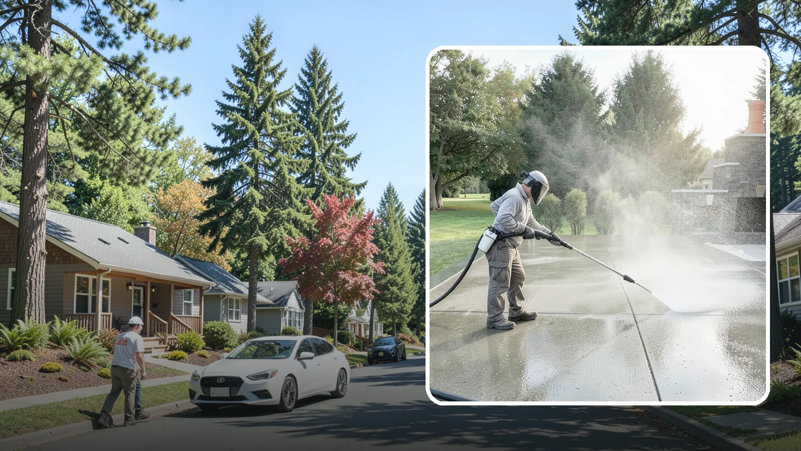 Concrete Sealing in Orting, Pierce County, WA - Penetrating and topical sealers applied to clean concrete flatwork to shield Washington driveways and patios from persistent...