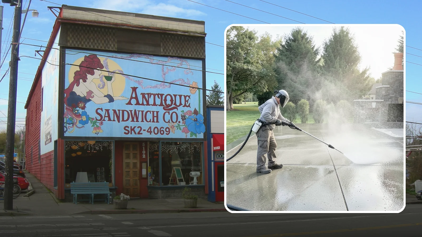 Concrete Sealing in Ruston, Pierce County, WA - Penetrating and topical sealers applied to clean concrete flatwork to shield Washington driveways and patios from persistent...