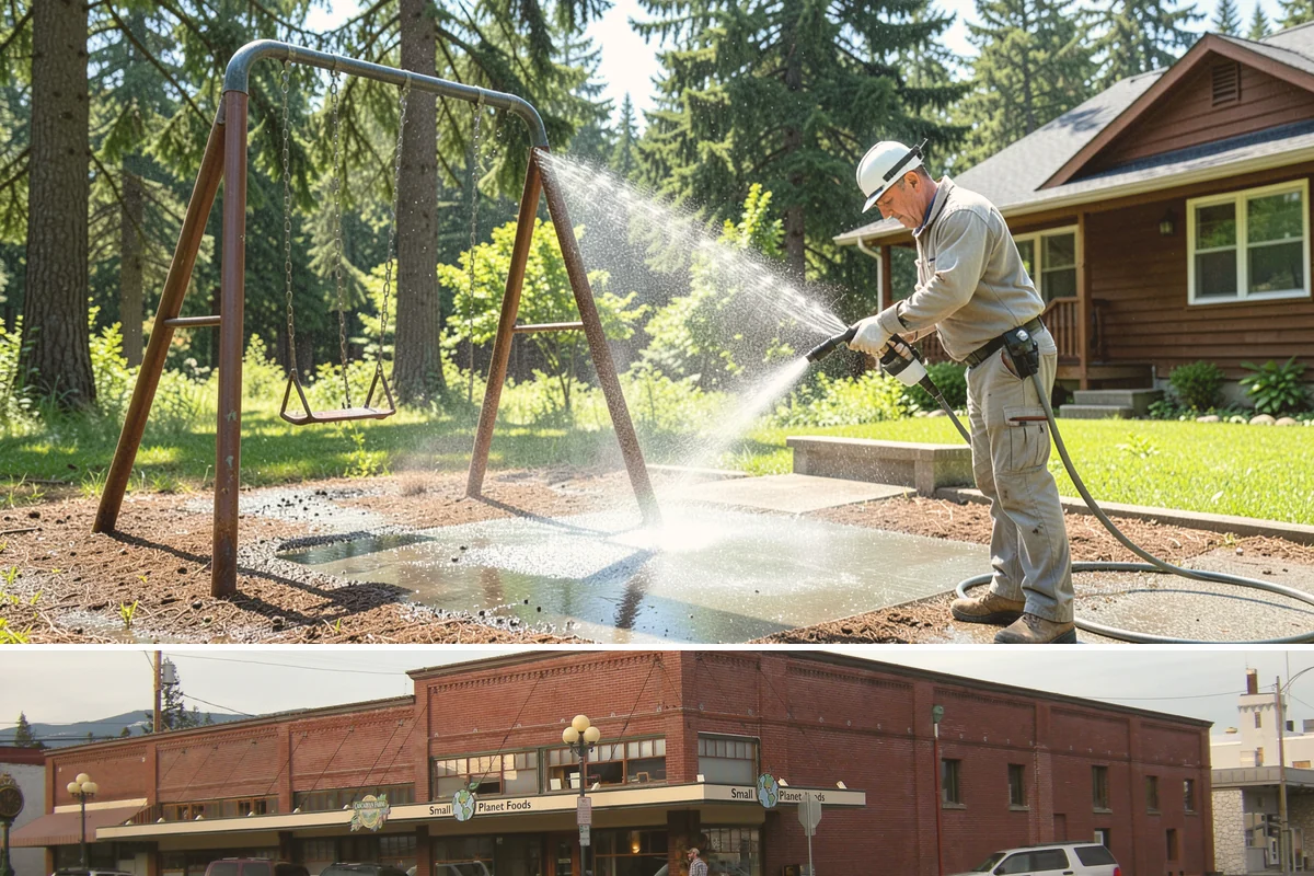 Concrete Sealing in Sedro-Woolley, Skagit County, WA - Plan concrete sealing for a warm, rain-free window from late June through September when the slab can fully dry and cure.