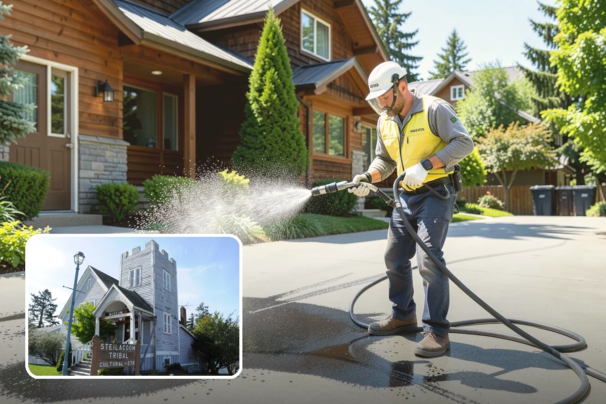 Concrete Sealing in Steilacoom, Pierce County, WA - Blocks rain and groundwater from wicking into porous concrete
