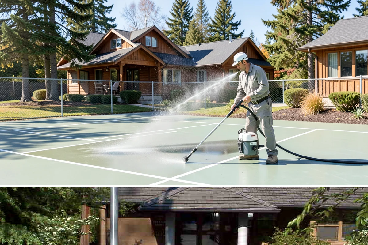 Concrete Sealing in Yarrow Point, King County, WA - Plan concrete sealing for a warm, rain-free window from late June through September when the slab can fully dry and cure.