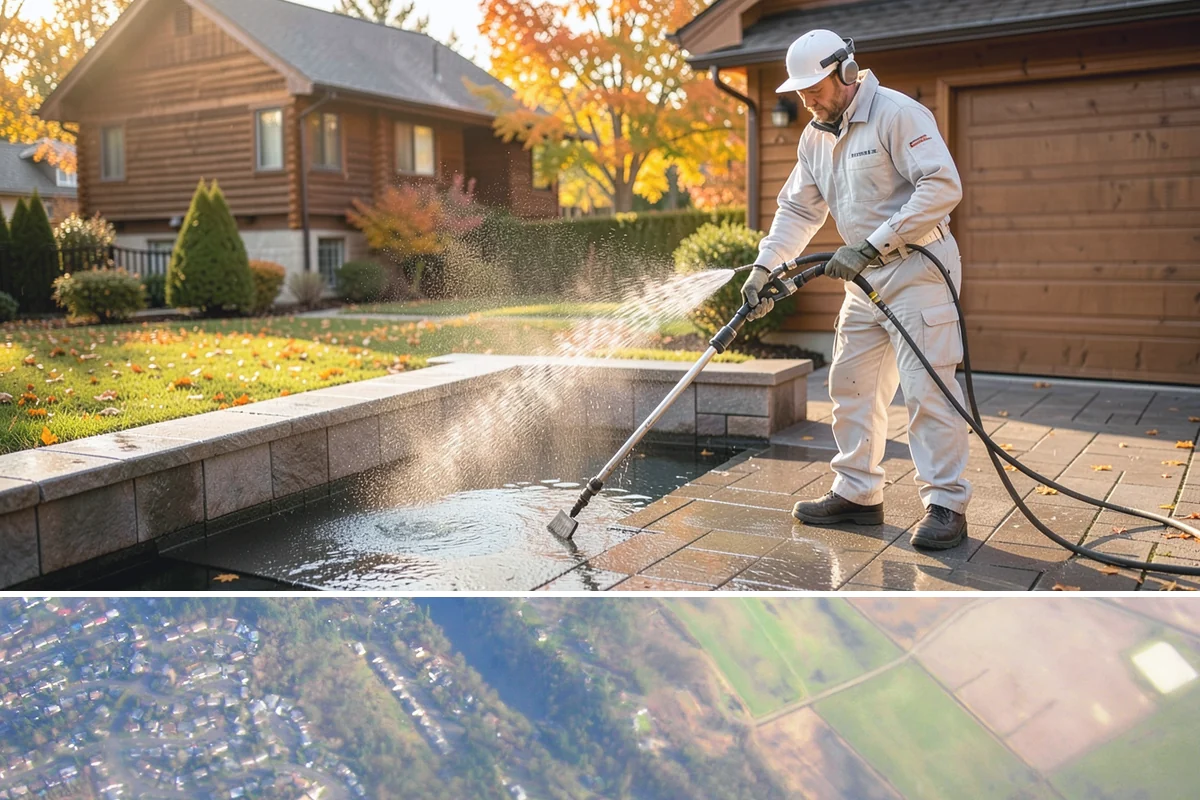 Concrete Stain Removal in Algona, King County, WA - Warmer, drier days speed the chemical reactions used on stains, so scheduling between May and September delivers the strongest...