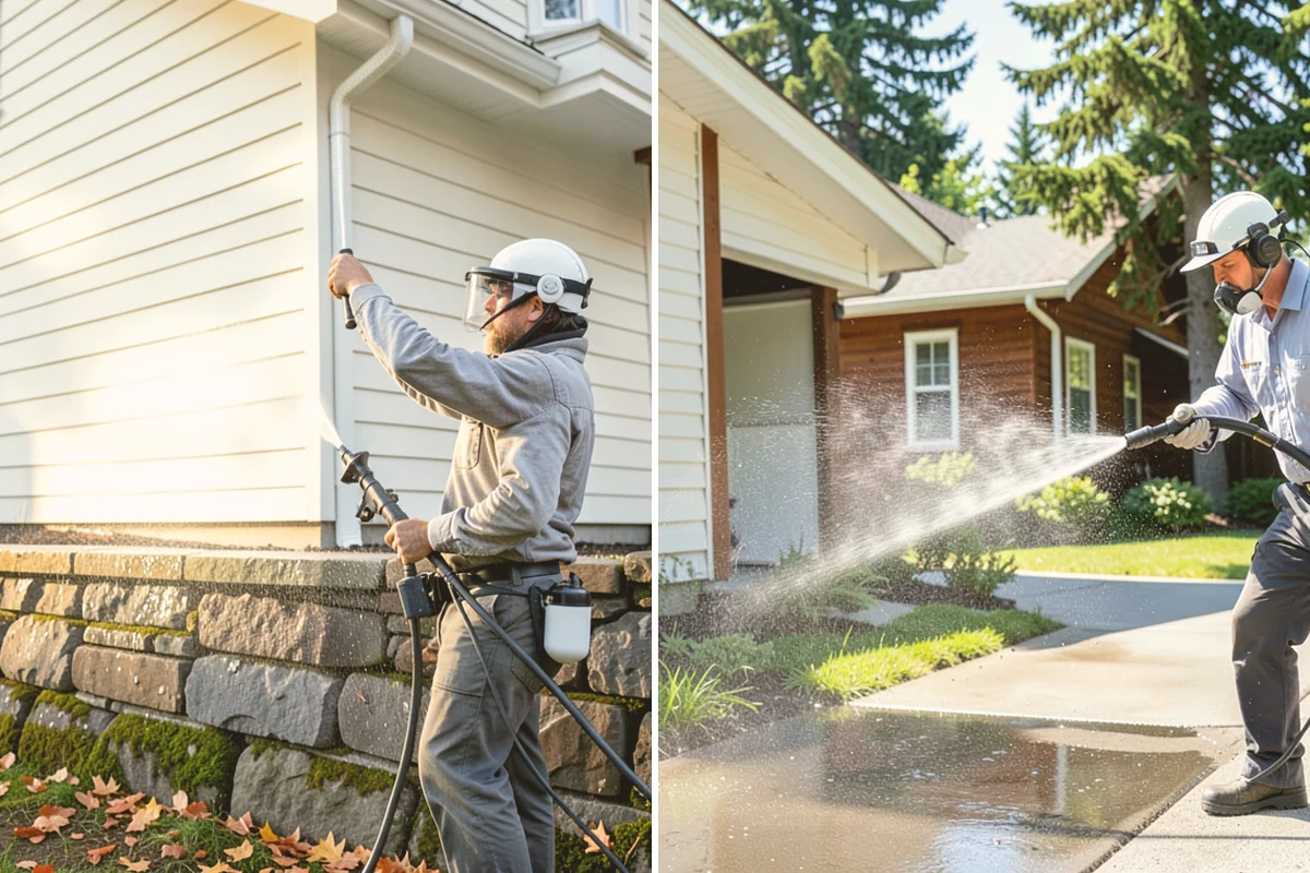 Concrete Stain Removal in Bothell, King County, WA - Inspect and classify each stain by origin and depth