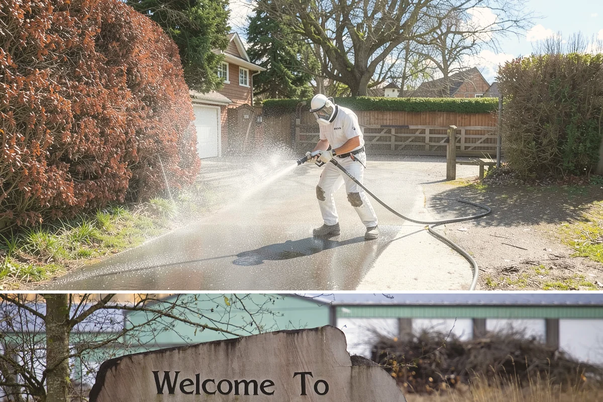 Concrete Stain Removal in Buckley, Pierce County, WA - Warmer, drier days speed the chemical reactions used on stains, so scheduling between May and September delivers the strongest...