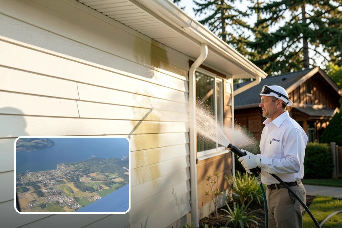 Concrete Stain Removal in Coupeville, Island County, WA - Matches the treatment to the specific stain for a genuine removal