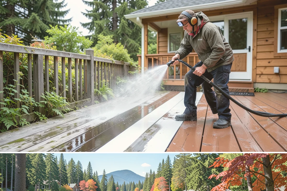 Concrete Stain Removal in Covington, King County, WA - Warmer, drier days speed the chemical reactions used on stains, so scheduling between May and September delivers the strongest...
