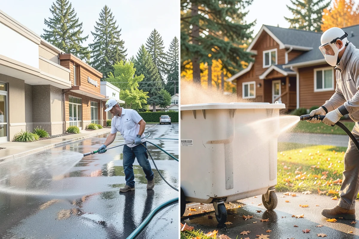 Concrete Stain Removal in Darrington, Snohomish County, WA - Inspect and classify each stain by origin and depth