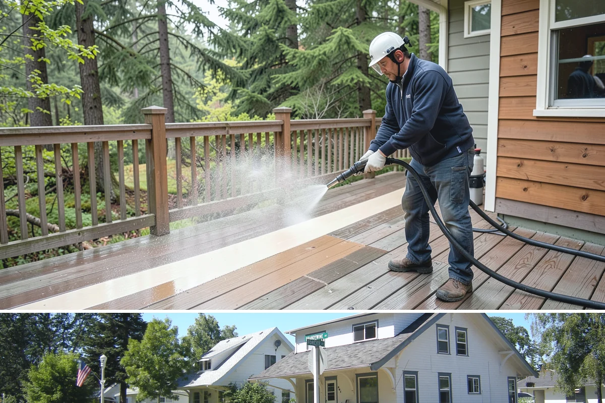 Concrete Stain Removal in DuPont, Pierce County, WA - Warmer, drier days speed the chemical reactions used on stains, so scheduling between May and September delivers the strongest...
