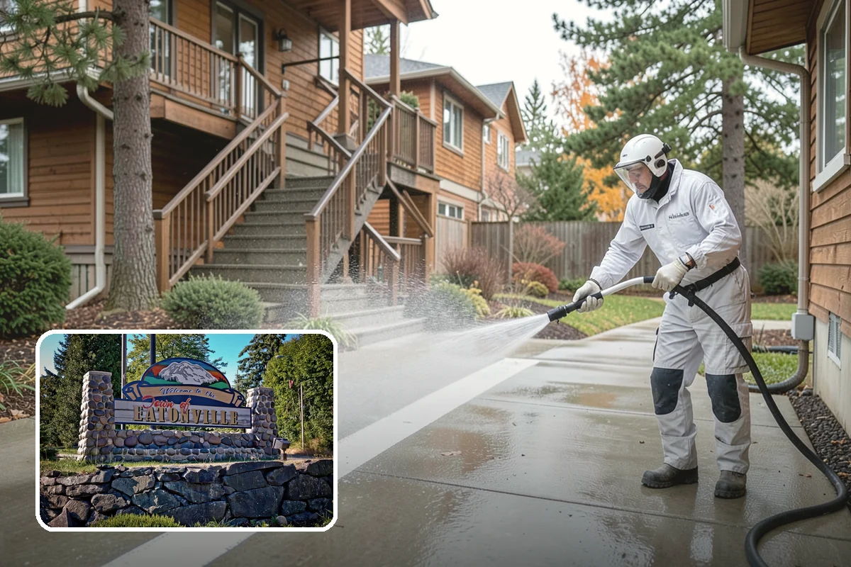 Concrete Stain Removal in Eatonville, Pierce County, WA - Matches the treatment to the specific stain for a genuine removal