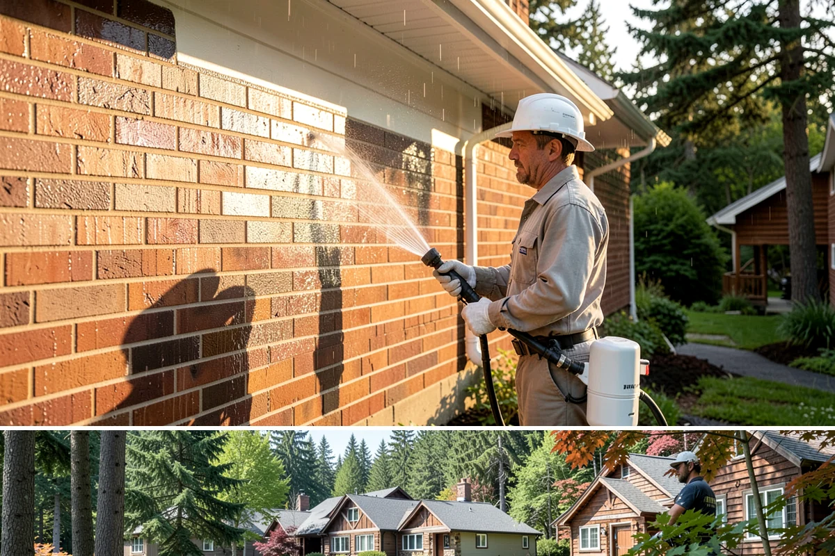 Concrete Stain Removal in Edgewood, Pierce County, WA - Warmer, drier days speed the chemical reactions used on stains, so scheduling between May and September delivers the strongest...