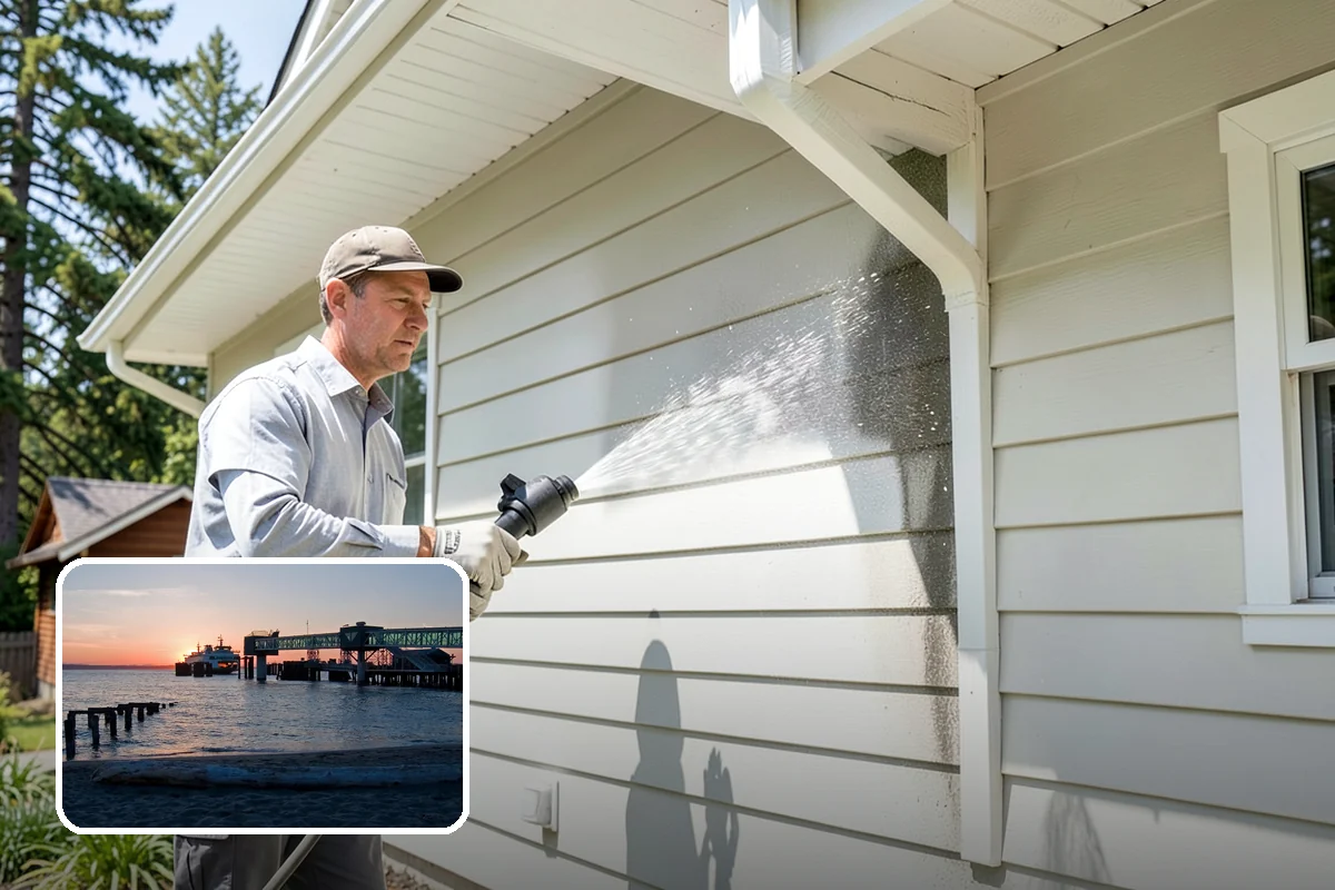 Concrete Stain Removal in Edmonds, Snohomish County, WA - Matches the treatment to the specific stain for a genuine removal