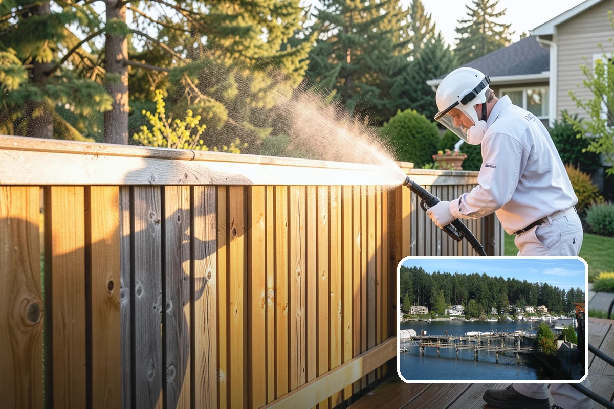 Concrete Stain Removal in Gig Harbor, Pierce County, WA - Matches the treatment to the specific stain for a genuine removal