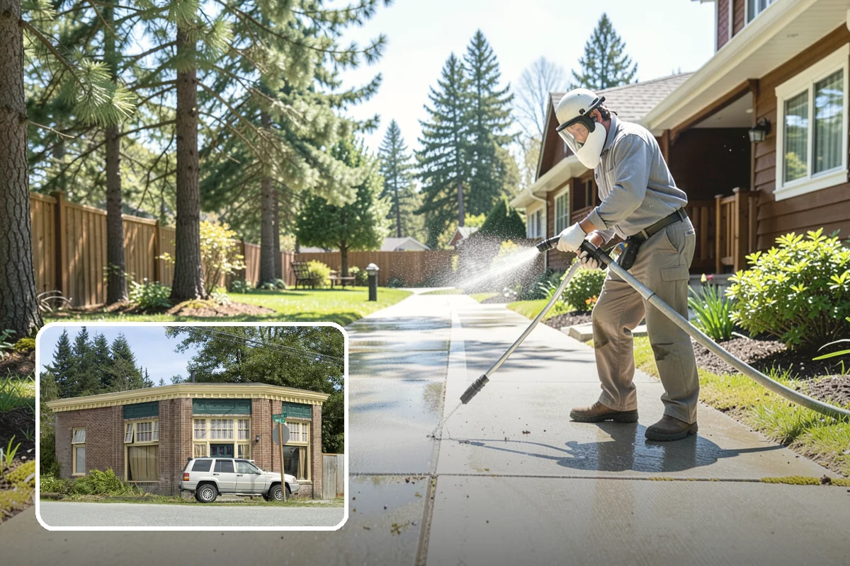 Concrete Stain Removal in Hamilton, Skagit County, WA - Matches the treatment to the specific stain for a genuine removal