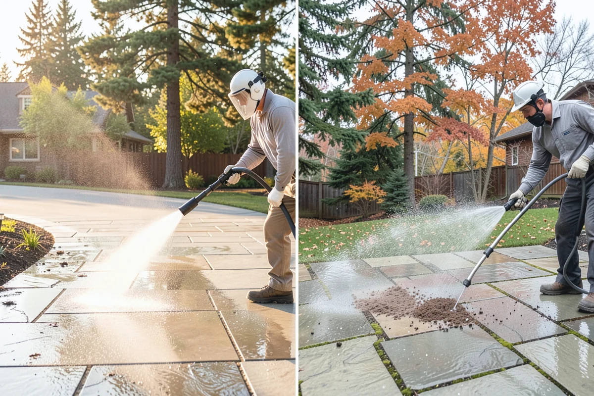 Concrete Stain Removal in Hamilton, Skagit County, WA - Inspect and classify each stain by origin and depth