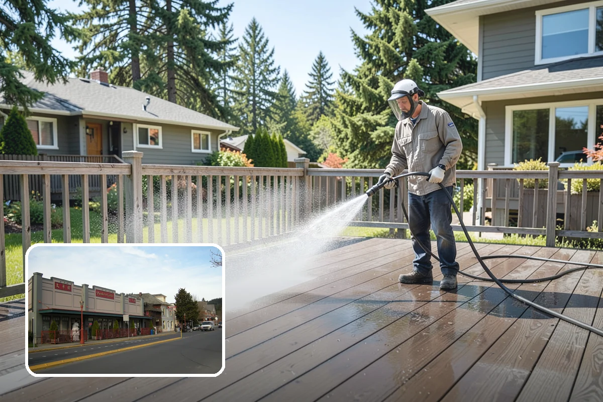 Concrete Stain Removal in Issaquah, King County, WA - Matches the treatment to the specific stain for a genuine removal
