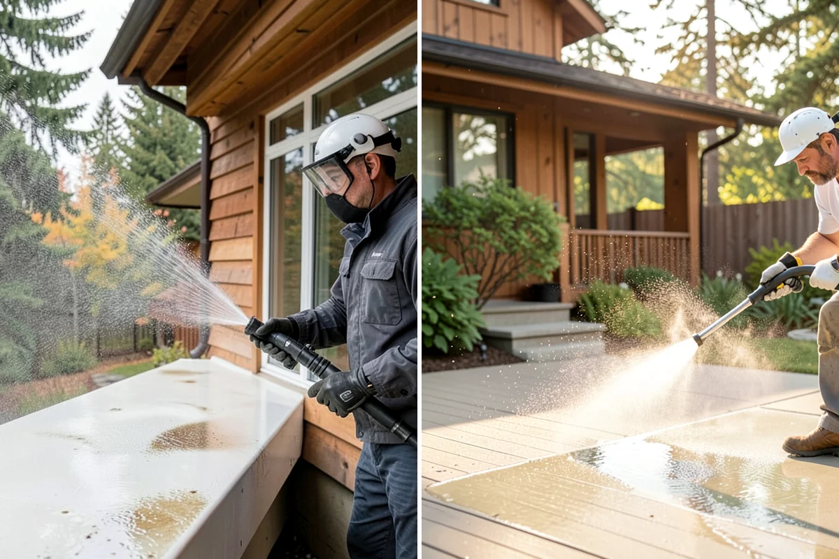 Concrete Stain Removal in Kenmore, King County, WA - Inspect and classify each stain by origin and depth