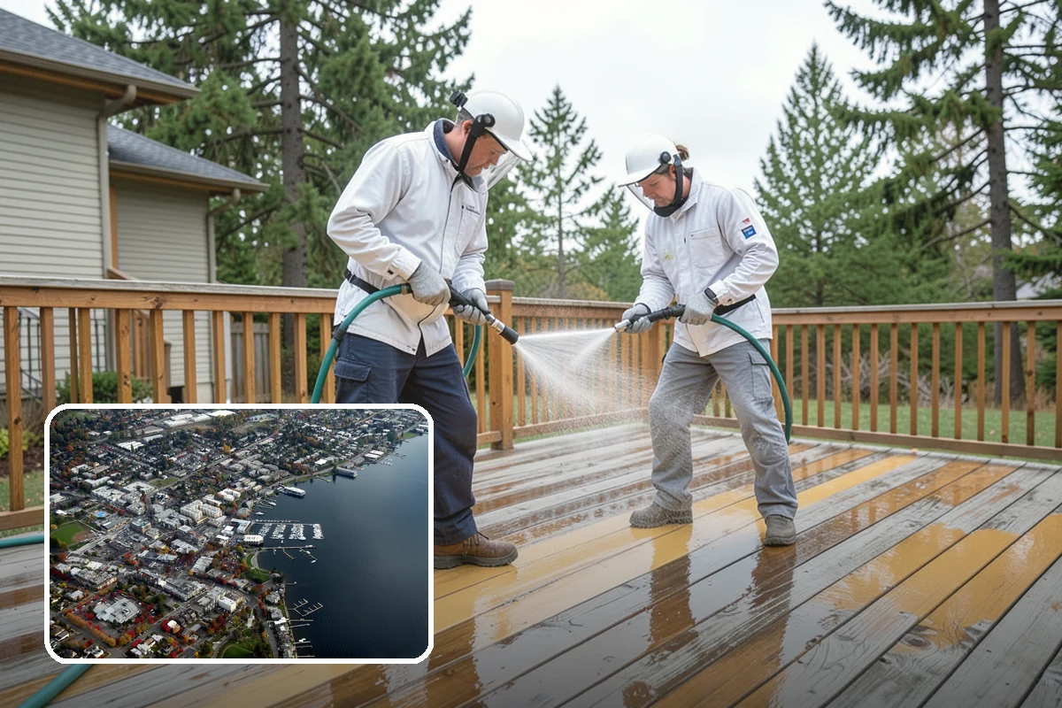 Concrete Stain Removal in Kirkland, King County, WA - Matches the treatment to the specific stain for a genuine removal