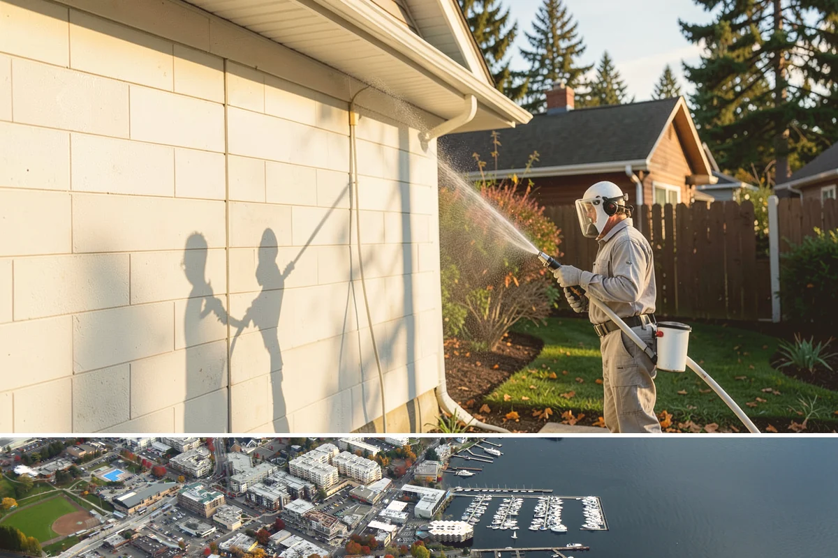 Concrete Stain Removal in Kirkland, King County, WA - Warmer, drier days speed the chemical reactions used on stains, so scheduling between May and September delivers the strongest...