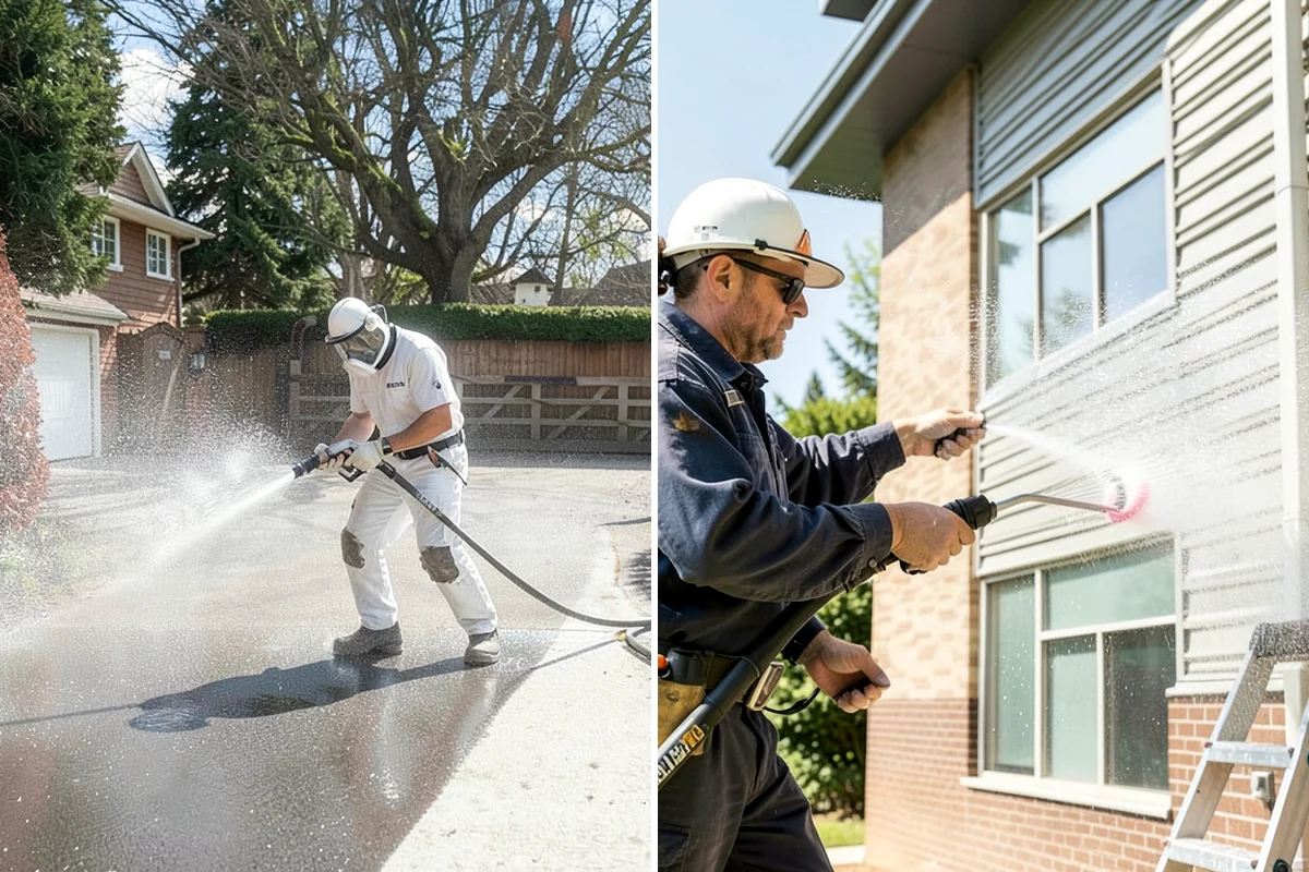 Concrete Stain Removal in Lakewood, Pierce County, WA - Inspect and classify each stain by origin and depth