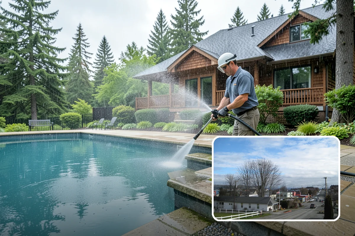Concrete Stain Removal in Langley, Island County, WA - Matches the treatment to the specific stain for a genuine removal