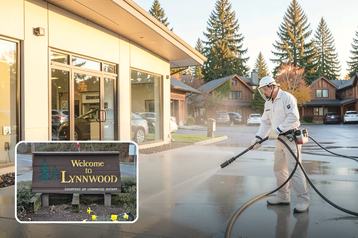 Concrete Stain Removal in Lynnwood, Snohomish County, WA - Matches the treatment to the specific stain for a genuine removal