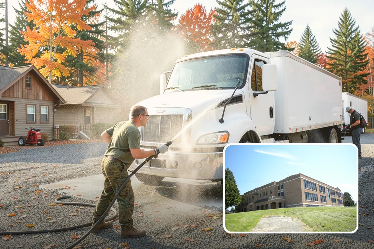 Concrete Stain Removal in Maple Valley, King County, WA - Matches the treatment to the specific stain for a genuine removal