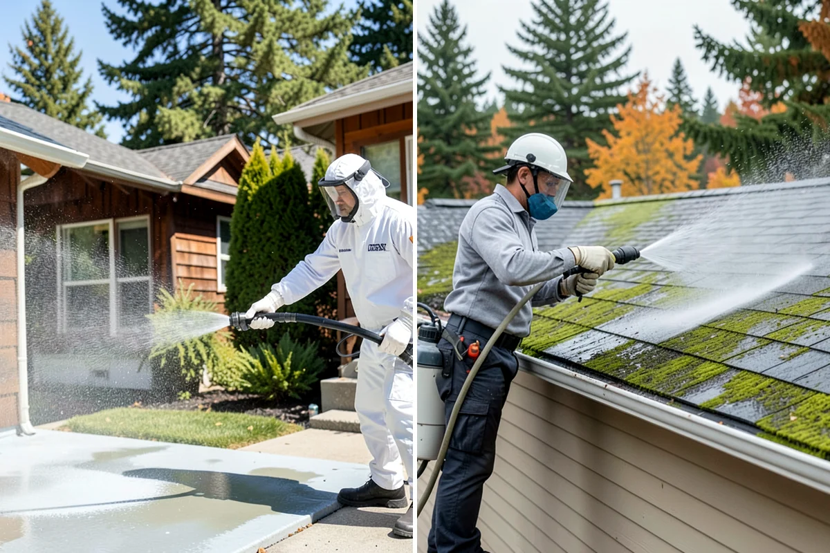 Concrete Stain Removal in Maple Valley, King County, WA - Inspect and classify each stain by origin and depth