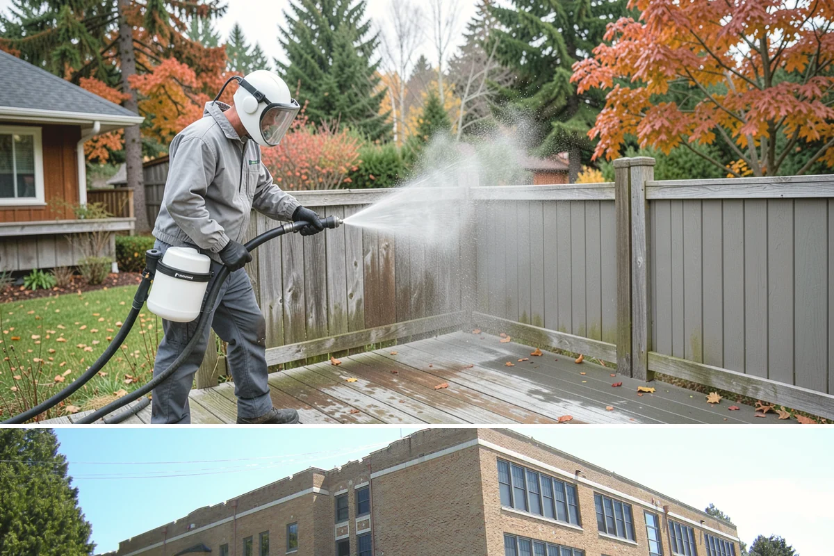 Concrete Stain Removal in Maple Valley, King County, WA - Warmer, drier days speed the chemical reactions used on stains, so scheduling between May and September delivers the strongest...