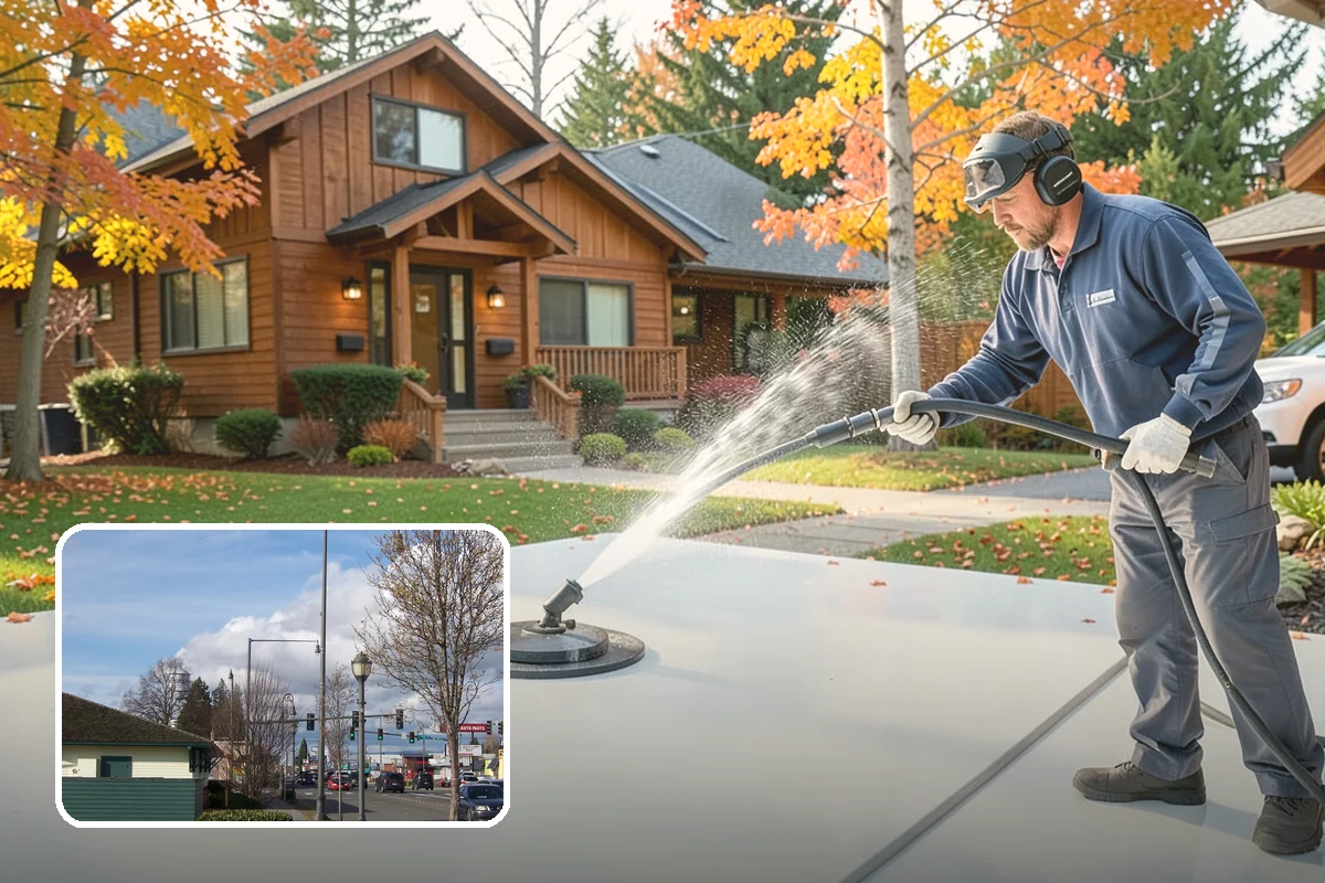 Concrete Stain Removal in Marysville, Snohomish County, WA - Matches the treatment to the specific stain for a genuine removal