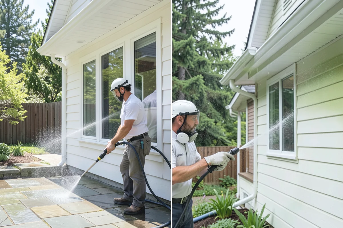 Concrete Stain Removal in Medina, King County, WA - Inspect and classify each stain by origin and depth
