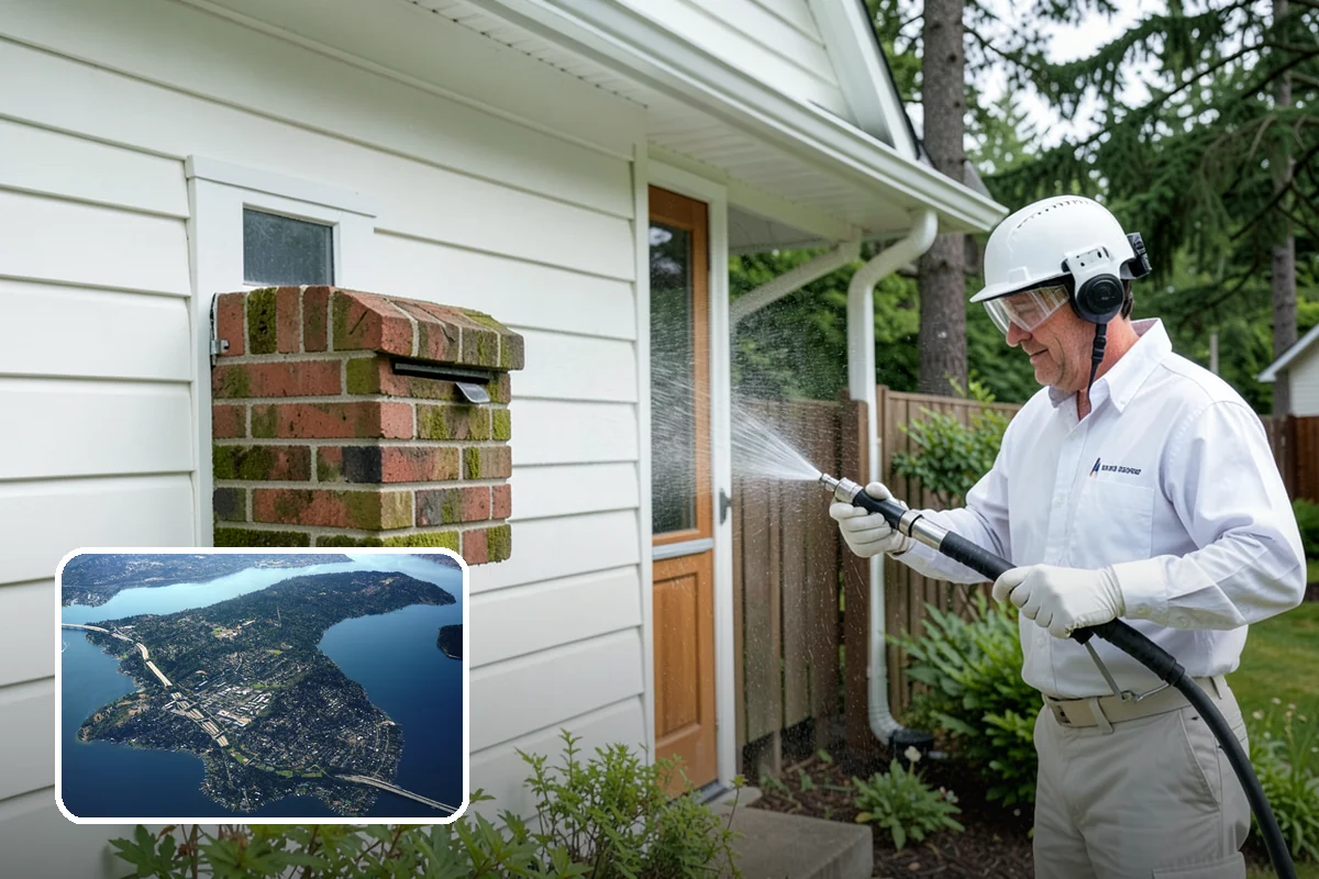 Concrete Stain Removal in Mercer Island, King County, WA - Matches the treatment to the specific stain for a genuine removal