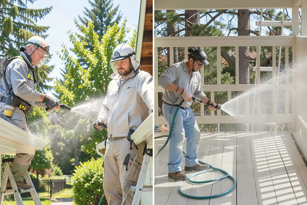 Concrete Stain Removal in Mill Creek, Snohomish County, WA - Inspect and classify each stain by origin and depth