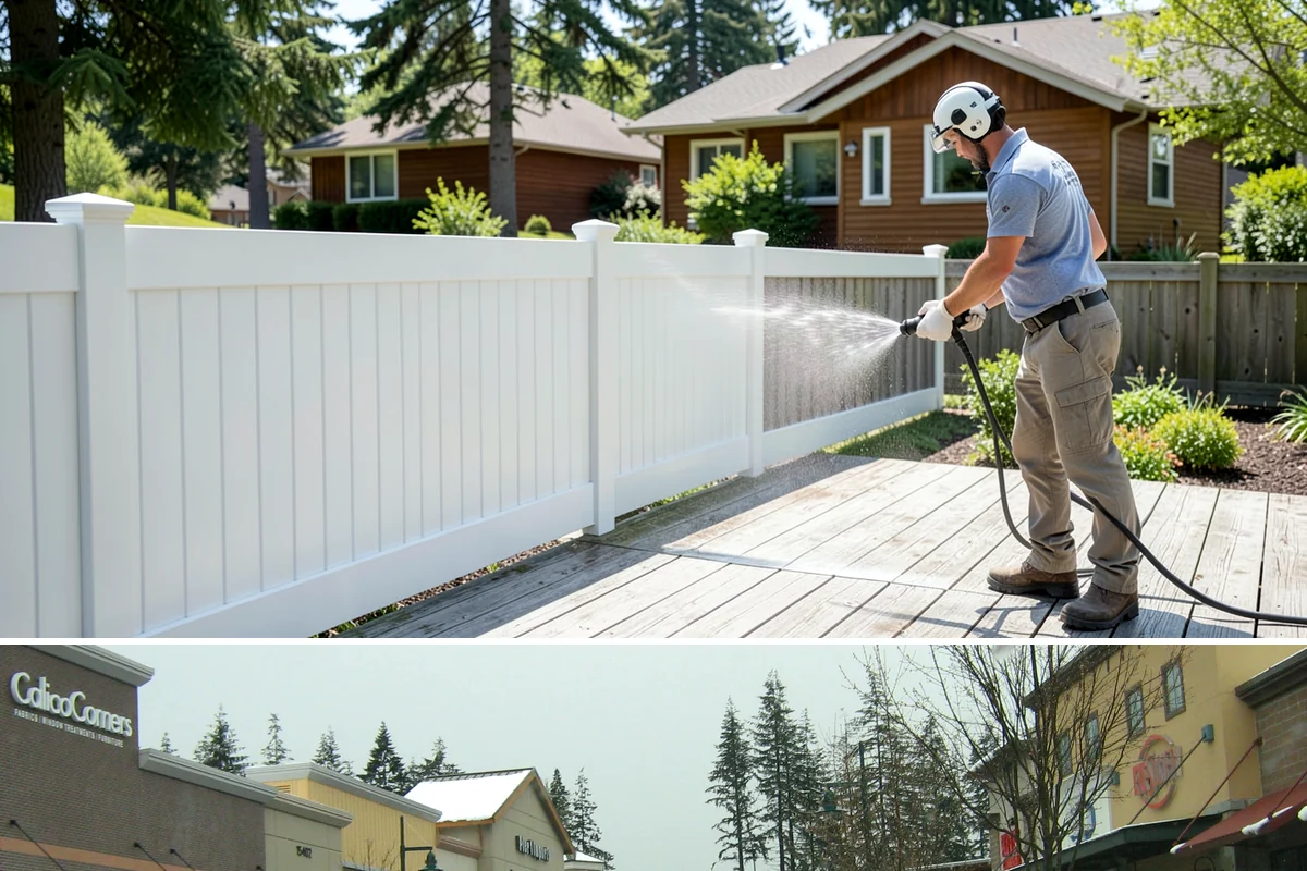 Concrete Stain Removal in Mill Creek, Snohomish County, WA - Warmer, drier days speed the chemical reactions used on stains, so scheduling between May and September delivers the strongest...